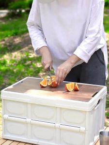 Storage Box Lipat Kotak Penyimpanan Multifungsi Kotak Penyimpanan Camping Kotak Plastik Keranjang