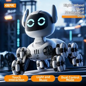 YILIXING | Electric Smart Eight-Wheel Gesture-Sensing Robot Dog Toy Car
