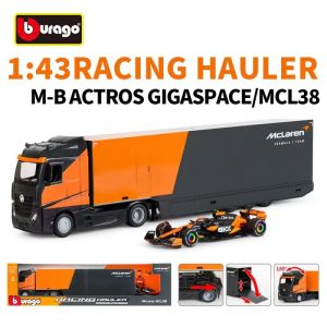 GANGJIE | 1 43 Scale McLaren F1 Collectible Alloy Model MCL38 Norris