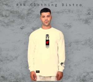 Kaos Pria Lengan Panjang/Kaos Distro/Kaos Pria Terbaru Hammer Rock/Baju Lengan Panjang