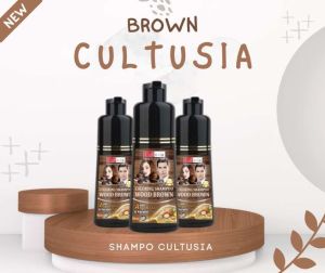 Shampo penghilang uban penghitam rambut cultusia 160 ml