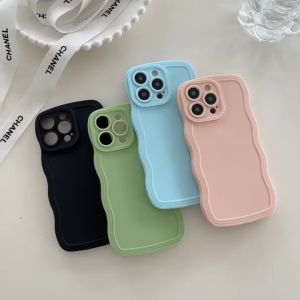 Case Gelombang Macaron Wavy REALME C11 2020 Full Protection