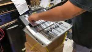 2024 IMIX/TRIDENT SZ12 12 Channel Digital Mixer (Silver/Grey)