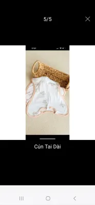 Nhộng chũn cho bé sơ sinh ngủ ngon Bunny- Boona - Vải cotton Hàn Quốc cao cấp