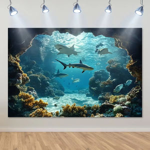 Jigsaw Puzzle 500/1000/1200/2000PCS Colorful Coral Fish Ocean Artwork Stress Relief Puzzle Wall Art Decor Gift