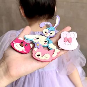 ( Set 5 cái ) Miếng Dán Tóc Mái Kẹp Tóc Không Đau Dành Cho Bé Gái Hoạ Tiết Dễ Thương BK04