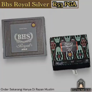 Sarung BHS Royal Silver Motif R53 PGA Goyor Motif Original