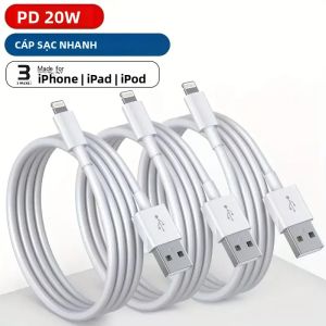 Cáp Sạc Nhanh Lightning TPE Được Chứng Nhận MFi 1/3 Dây Đồng Bộ Dữ Liệu Tương Thích Với iPhone 14 13 12 11 Pro - Tùy Chọn 1M/2M/3M