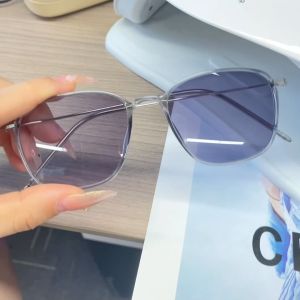 Photochromic Eyeglasses For Woman Anti Radiation Replaceable 0-300 Graded Glasses for Nearsighted
