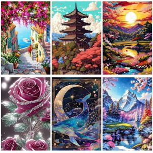 Diamond Painting Animal Landscape Diamond Mosaic Handmade Art Exquisite Creative Gift Home Decoration
