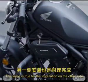 Tas Samping Sepeda & Motor Tahan Air Rockbros CM300 Waterproof Side Bag Motorcycle & Bicycle bike