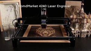 4240 5W Diode GRBL Laser Engraver Cutter Machine for Plywood Metal Plastic Lightburn
