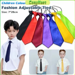 C.N. Fashion Kids Necktie Adjustable Tied For Boy And Girl Cute Decoration Casual Uniform Accessories