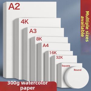 YUANHAO | Thick Cotton Mixed Paper for Beginner Watercolor Drawing 300g