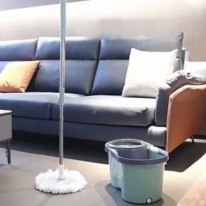 Putar Mop With Spinner For Floor Cleaning Spin Tornado Mops 360 Wet And Plastic Dry Flat Rotating Mop With Bucket Mop 拖把