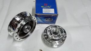 ดุมล้อ กลึงเงา ดุมหน้าดิสก์ - ดุมหลังดรัม ดุมกระจก เวฟ110i /125ปลาวาฬ CZI หน้าดิสหลังดั้ม