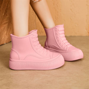 Waterproof Anti-Slip Mid-Calf Rain Boots for Women