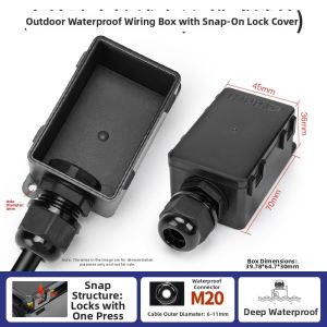 kuicc | Outdoor Waterproof Cable Junction Box for Branching Connections