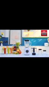 Máy xay sinh tố đa năng 4 cối 700W SUNHOUSE SHD5353W (BH 2 NĂM) 2 tốc độ xay thịt xay hạt