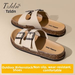 TZLDN | New Slip-on Thick Sole Shoes for Women Summer Wear