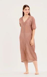 Celeste V-Neck Kaftan Cover-up Dress - S/M