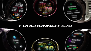 Garmin Forerunner 570 GPS Advanced Running Smartwatch | Amoled Touchscreen Display | Heart Rate Monitoring
