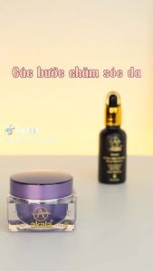 COMBO ĐỈNH CAO Serum Dưỡng Trắng - Tái Tạo - Căng Da - Nâng Cơ Mặt + Kem Face Dưỡng Da - Chống Nắng ( Nhau Thai Cừu & Collagen Peptide)