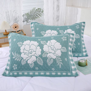 Thickened Large Size Breathable Absorbent Hospital Standard Bed Pillowcases Cotton Polyester Blend Fabric for Home And Hotel Use