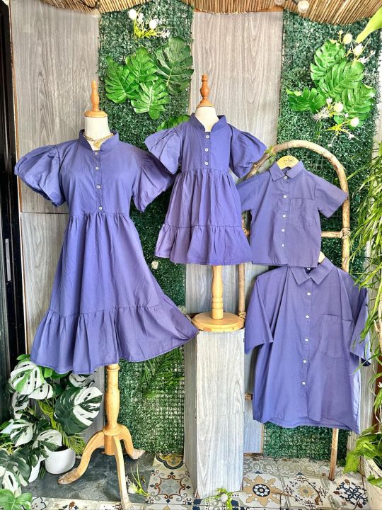 Ehuang  Mother and Daughter Twinning Dress Family Matchy Set