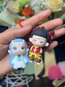 Gantungan Kunci & Tas Anak: Anime Nezha & Kartun 3D