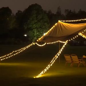 Dây đèn led mix bông tuyết ngôi sao trang trí giáng sinh decor nhà cửa (Cắm điện)