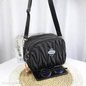 Tas Wanita Terbaru 2025 Selempang Bordir Viral Import Tas Bahu Ibu ibu Fashion Style Korea