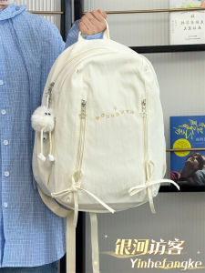 Egg-Shaped Lightweight Travel Backpack Womens Versatile Double Shoulder Bag Commuter Style Soft Handle Zipper Pocket Support Back Cushion