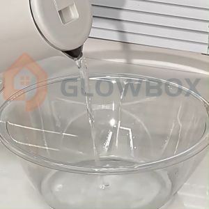 หน้าล้างพลาสติกใส แบบหนา สำหรับห้องครัวและลึก สำหรับใช้ในครัวเรือน หน้าพิเศษ หน้าล้าง แบบใส สำหรับหอพักนักเรียน