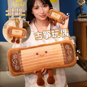 Sáng Tạo Guzheng Nhạc Cụ Trang Trí Phòng Khách Học Để Bàn Treo Trang Trí Quà Tặng Sinh Nhật Búp Bê Bé Gái Gối
