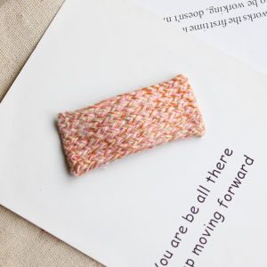 ใหม่มาถึงเด็กเกาหลีอุปกรณ์เสริมผมสาวถักผมคลิปขอบที่มีสีสันคลิปเด็กถักบางคลิป BB คลิป