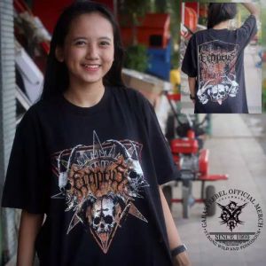 TSHRIT EMPETIS /GARASI REBEL PEOPLE/KAOS IDDM KAOS METAL ORIGINAL/KAOS BAND/KAOS MUSIC