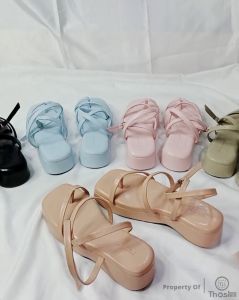 Sandal Platform Wedges Wanita Thostee Alora threepoint