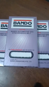 Bando Main Timing Belt 163-RU-25 for Hyundai H-100 Starex Mitsubishi Adventure L300 Pajero Strada | Bando 163RU25 Timing Belt