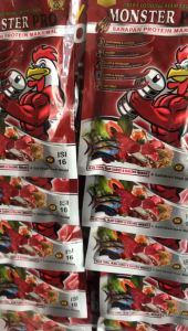 Monster Pro Extra Fooding Ayam Laga Berkualitas Jago Bangkok Thailand Aduan SN [KAHF PS]