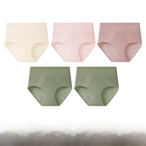 MiiOW | Quần lót tam giác cotton nguyên chất cạp cao kháng khuẩn cho nữ Quần lót ngắn thoải mái thoáng khí quần lót liền mạch