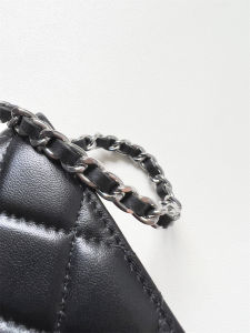 Upgraded Classic Style WOC Bag Diamond Pattern Sheepskin & Calfskin