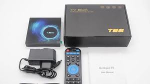 Smart TV Box T95 Android 16 8GB 256GB Allwinner H616 5G Dual Wifi BT5.4 8K HD Video Google Netflix Media Player Fast Set Top Box