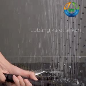 HAND SHOWER SET MANDI IGM BLACK CHROME SELANG SUS-304 IH-013