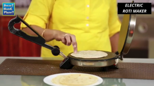 Electric Capathi Maker  Instant Roti Maker Chapati Flat Bread Tortilla Pizza Papad Maker 875W