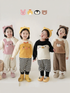 YOEHYAUL | Áo Sweater Dễ Thương Thiết Kế Hoạt Hình Cho Bé