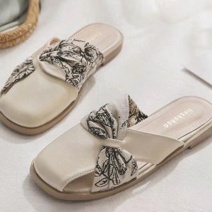 Evening Breeze Women's Evening Gentleness: French Soft-soled Sandals & New Summer Slippers
