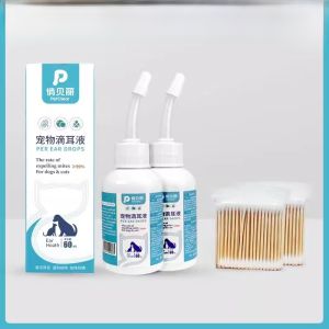 Petclear Ear Cleaning Liquid for Cats And Dogs Fungus Eliminating Antibacterial Ear Wash Liquid Pet Care Ear Drop Solution