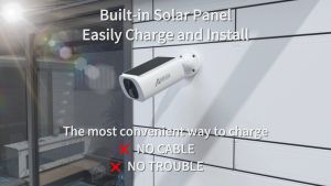 ANRAN IP Security Camera Outdoor Solar Camera 4MP WiFi Wireless Solar CCTV Camera IP65 Waterproof Camera
