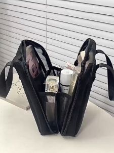 Pillow Makeup Bag Mesh | Portable Cosmetic Bag Pouch | Beg Makeup